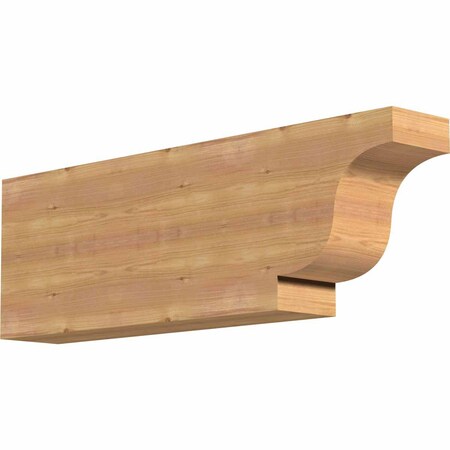 Ekena Millwork Newport Smooth Rafter Tail, Western Red Cedar, 5 1/2"W x 12"H x 36"L RFT06X12X36NEW00SWR